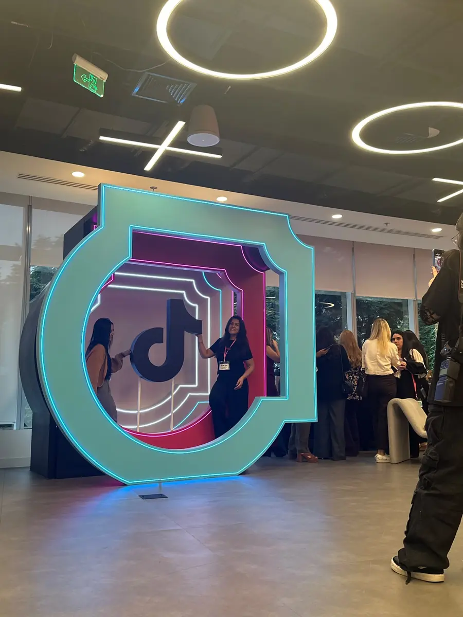 Creator em evento oficial do TikTok